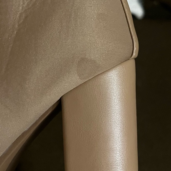 Nude Heeled Boots - Picture 5 of 6